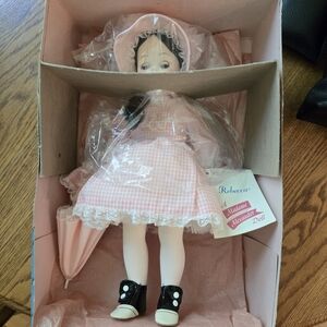 Madame Alexander Pink and White Doll 14 In